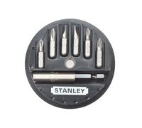 Stanley Slotted phillips pozidriv Insert Bit Set, 7 Piece Stanley Multicolor