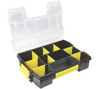 Stanley SortMaster Light Organiser 11.75x8.75in Compartment Tool Storage Case