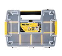 Stanley Sortmaster Lite Organizer 11.5" Lx2.5" Wx8.5" H Black Yellow Clear