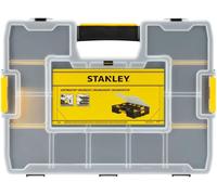 STANLEY Sortmaster Organiser Tool Box with 12 Compartments and Removable Divider