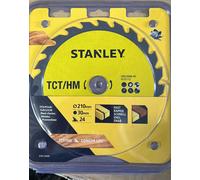 Stanley STA 13040-XJ 210mm Diameter 30mm Bore 24 Teeth Fast Rip Blade