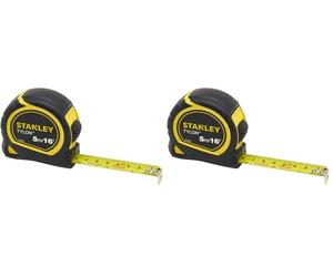 STANLEY STA030696N Tylon Tape Measure, 5m/16ft (Pack of 2)
