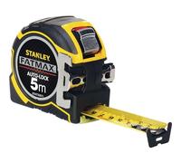 STANLEY STA033671 FATMAX Autolock Tape, 5m Metric Only, Yellow/Black