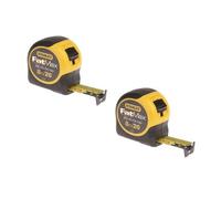 Stanley Sta033726 Fatmax Tape Measure 8M / 26Ft 32mm - Twin Pack X2 0-33-726 By Buyaparcel