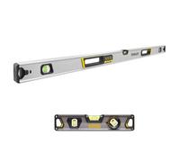 Stanley Sta043648 Fatmax Box Beam Spirit Level 120Cm + Torpedo 0-43-624 0-43-609