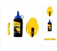 Stanley STA047443 Chalk Line 30m Chalk and Level - Blue
