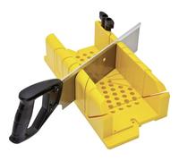 Stanley STA120600 Clamping Mitre Box and Saw 1 20 600,Yellow and Black