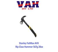 Stanley STA151277 FatMax AVX Rip Claw Hammer 567g 20oz