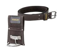 Stanley Sta180117 Sta180119 Leather Belt With Leather Hammer Holder Steel Loop