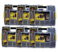 Stanley Sta197483 Sortmaster Junior Organiser Tool Box Seal Tight 1-97-483 X6