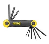 Stanley STA269265 Folding Hex Key Set 9Pc Imperial 2-69-265