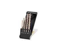 STANLEY STA56099-QZ Cassette Con 5 Drill Bits para Piedra Con Bit Piloto for DIYers & Professionals, Built for Drilling and Material Removal, 5-piece Set