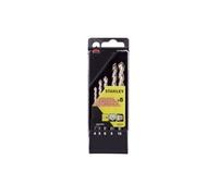 Stanley STA56099-QZ Precision Masonry Drill Bits 4-10 mm Box of 5 Pieces
