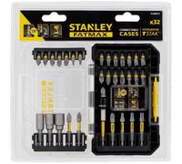 STANLEY STA88557-XJ Fatmax Impact Torsion Bit Set - 32 Piece, Black,Yellow