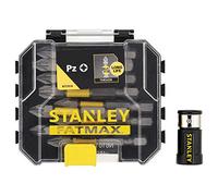 STANLEY STA88565-XJ Tic Tac Con 9 Bits 50mm Y Adapter Magnetico Con Bloqueo for DIYers & Professionals, Designed for Repair and Installation tasks, 50mm, Magnetic, 10-piece Set