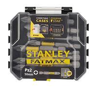 Stanley FatMax Impact Pozi Screwdriver Bits PZ2 50mm Pack of 10
