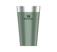 Adventure Stacking Beer Pint 047L Hammertone Green Travel Mug Keeps Beer Cold for 4 Hours Stainless Steel Beer Mug Stacks Infinitely Double Wall