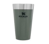 Adventure Stacking Beer Pint 047L Hammertone Green Travel Mug Keeps Beer Cold for 4 Hours Stainless Steel Beer Mug Stacks Infinitely Double Wall