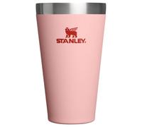 STANLEY Stacking Tumbler 16 oz (0.47L) - Peach Rose Vacuum Insulated Stainless Steel Cup, Stackable Pint for Hot & Cold Drinks, BPA-Free
