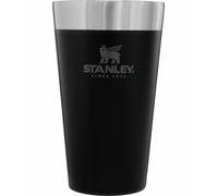 Stanley Stainless Steel Stacking Black Adventure Beer Pint - 470ml