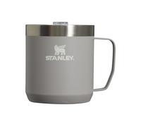 Stanley Stay Hot Camp Mug - Durable 18/8 Stainless Steel Insulated Mug - Splash-Free Tritan Drink-Thru Lid - 12 OZ - Ash 2.0