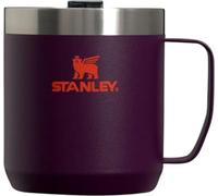 STANLEY Stay Hot Camp Mug - Durable 18/8 Stainless Steel Insulated Mug - Splash-Free Tritan™ Drink-Thru Lid - 12 OZ -Plum