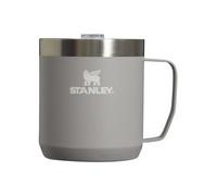 Stanley Stay Hot Camp Mug - Durable 18/8 Stainless Steel Insulated Mug - Splash-Free Tritan Drink-Thru Lid - 12 OZ - Ash 2.0