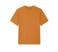 Stanley & Stella Unisex Stanley & Stella Freestyler Relaxed Heavyweight Organic Cotton Tee {SX142} - Day Fall Orange - Small {37"}