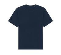 Stanley & Stella Unisex Stanley & Stella Freestyler Relaxed Heavyweight Organic Cotton Tee {SX142} - French Navy Blue - Small {37"}