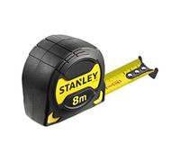 Stanley STHT0-33566 "Grip" Tape Measure, Yellow/Black, 8 m x 28 mm
