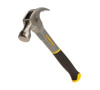 Stanley Stht0-51310 Curved Fibregl Claw Hammer Silver/yellow/black (570G)