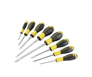 Stanley STHT0-60210 8 Piece Slotted & Phillips Essential Screwdriver Set