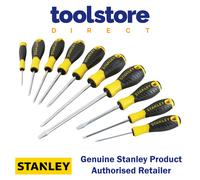 Stanley STA060211 PH/SL/PZ Essential Screwdriver Set 10 Piece