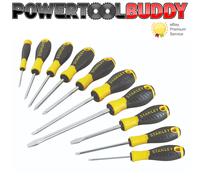 STANLEY STHT0-60211 Essential Screwdriver Set - Yellow (10-Piece)