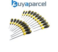 Stanley STA060213 Essential Screwdriver Set of 20 Pozi, Phillips, Slotted, Torx