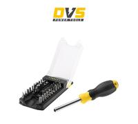 Stanley STHT0-70885 Multi Bit Screwdriver Set (35-Piece), Yellow/Black