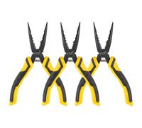 Stanley Stht0-74363 6"/ 150mm Long Nose Cutting Pliers-Pack Of 3