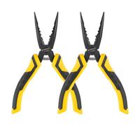Stanley Stht0-74363 6"/ 150mm Long Nose Cutting Pliers-Twin Pack