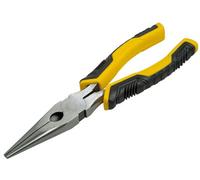 Stanley Tools Long Nose Pliers Control Grip 200Mm (8In) STA074364