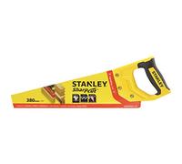 Stanley STHT20366-1 Handsaw Universal 15"/380mm 7TPI for DIYers & Professionals, Ideal for Cutting and Finishing Jobs, 380mm