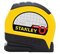 Stanley STHT33281L 25' Magnetic Tip & Fractional Read LeverLock Tape Measure