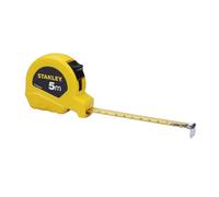 Stanley STHT36127-812 Plastic 5m Tape (Yellow)