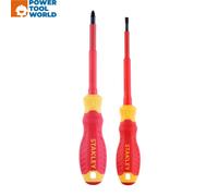 Stanley STHT60030-0 FatMax® VDE Insulated Screwdriver Set, 2 Piece...