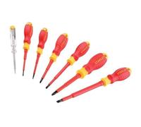 Stanley STHT60031-0 FatMax® VDE Screwdriver Set, 7 Piece SL/PZ/Tester