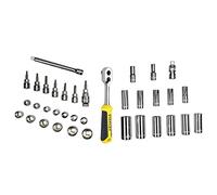 STANLEY STMT1-74174 Module Socket Wrench Set, Multi-Colour, 3/8-Inch, Set of 36 Piece