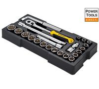Stanley® STMT1-74726 1/2In Drive 12 Point Metric Socket Module 23 Piece