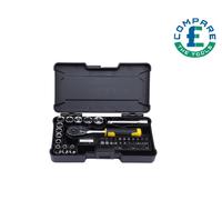 Stanley STMT82672-0 1/4" 37 Piece Compact Socket Set