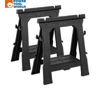 Stanley Tools Folding Saw Horses (Twin Pack) 170713