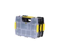 Stanley STST1-71197"Sortmaster" Organizer Stackable, Multi-Colour, Set of 2 Piece