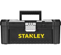 Stanley STST1-75515 Low Essential Tool Box, Black/Yellow, 12.5-Inch 12.5 in
